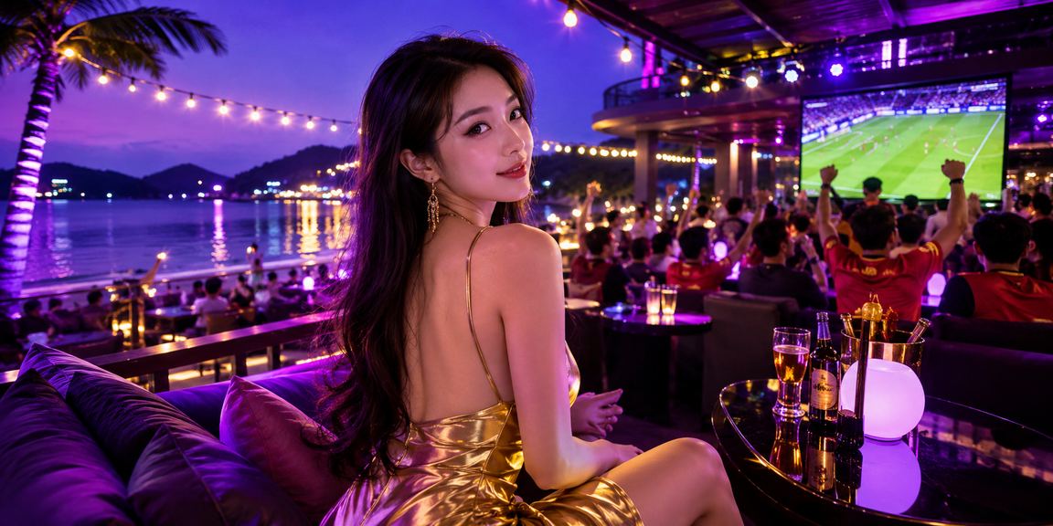 Không khí giải trí sôi động tại bãi biển Phú Quốc với casino resort sang trọng